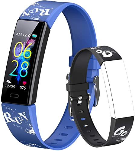 Dwfit Fitness Armband Kinder,Fitness Tracker mit Pulsmesser Fitness Uhr...