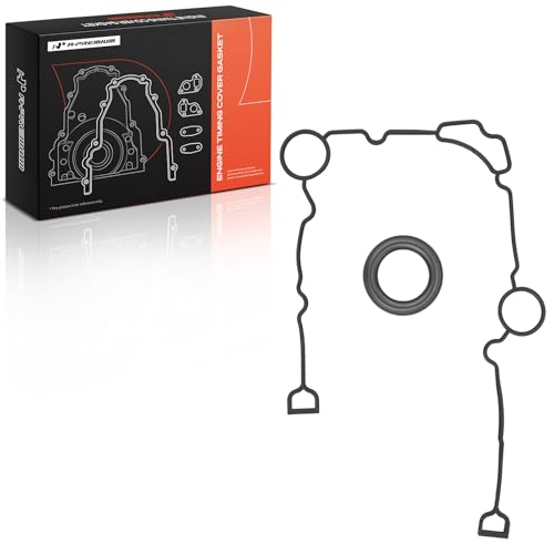 A-Premium Engine Timing Cover Gasket Set Compatible with Ram 1500 2500 3500 4500 5500 & Jeep Wrangler Commander Wagoneer & Dodge Charger Durango Challenger Magnum Ram & Chrysler 300