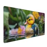 Podkładka pod mysz XXL 1200x600x3mm podkładka pod mysz ze zwierzętami śliczna podkładka pod mysz poprawia precyzję i szybkość, antypoślizgowe wodoodporne, szyte krawędzie, akcesoria do gier, komputer