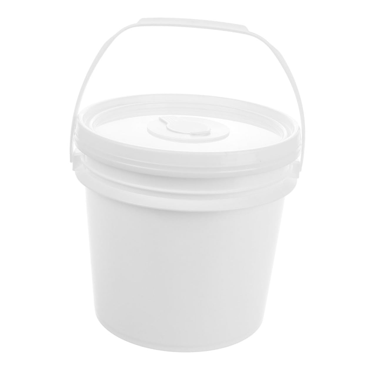 Conteneur de Lingettes Rechargeable 10 L en Plastique Blanc
