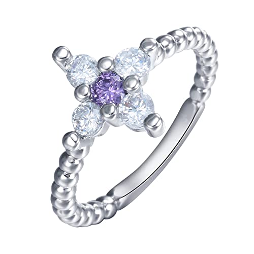 Bague croisée de mariage pour femmes plaquée pour éviter le ternissement de l'anneau