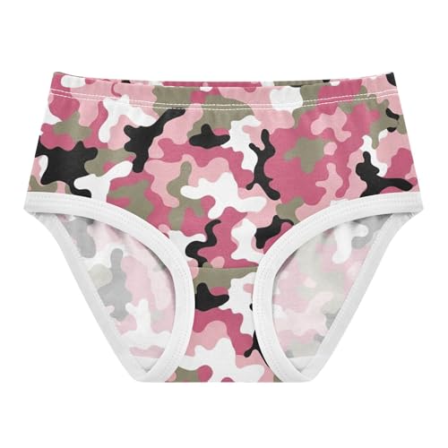 Stylish Toddler Underwear Floral 2t Cotton Panties Little Girl Pink Camouflage Briefs Underpants
