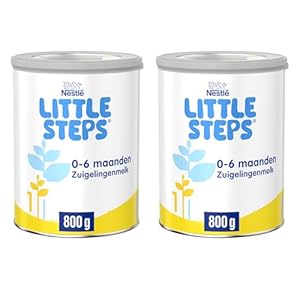 Little Steps Standaard 1 flesvoeding – babyvoeding – tot 6 maanden – 2 x 800 gram
