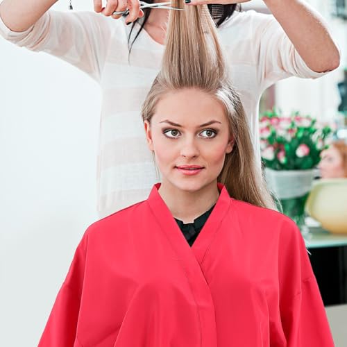 Capa Impermeable de Barbería GANAZONO para Corte de Pelo y Teñido para Adultos miniatura 6