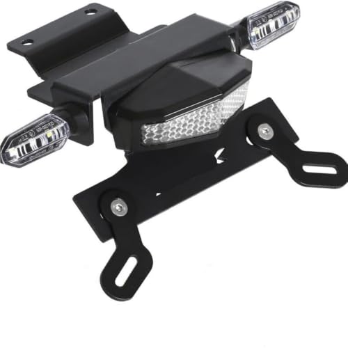 Support de Plaque d'Immatriculation Moto Style Épuré pour Ville et Trail - 6