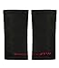 InsectGuard - Permethrin Treated Tick & Mosquitoes Insect Repellent 7” Long Pair of Sleeves/Gaiters (Black) One Size Fits All Up To Adult Large