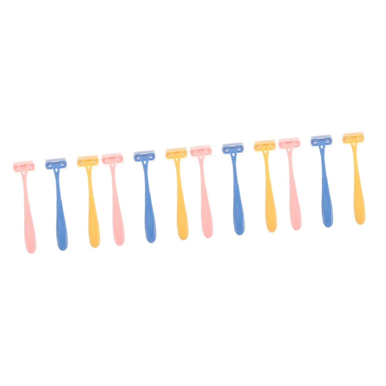 minkissy 4sets Girl Shaver Hair Trimmer for Women Leg Hair Shavers Stainless Steel 3pcs*4