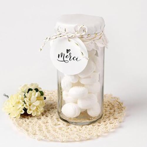 Jishiletao Etiquetas de presente personalizadas, etiquetas personalizadas para lembrancinhas, etique