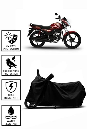 Image of Heavy Duty Waterproof Scooty & Bike Cover for Mahindra Pantero - UV Resistant, Dustproof & Rain Protection, All-Weather Outdoor Cover for Bikes & Scooty with Buckle Straps