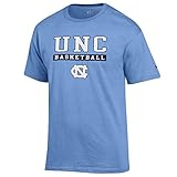 UNC North Carolina Tarheels Basketball Light Blue T-Shirt (Large)