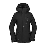 Ashlar Ins Jacket (H0452014) Volcom Damen Ashlar Ins Jacket Weste, schwarz, S