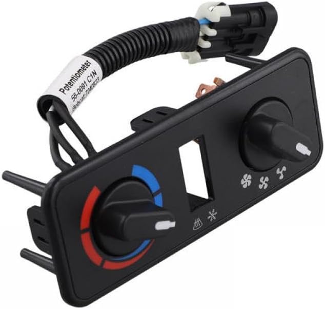 7240823 Excavator Heater Control Panel Compatible with Engine Spare Parts