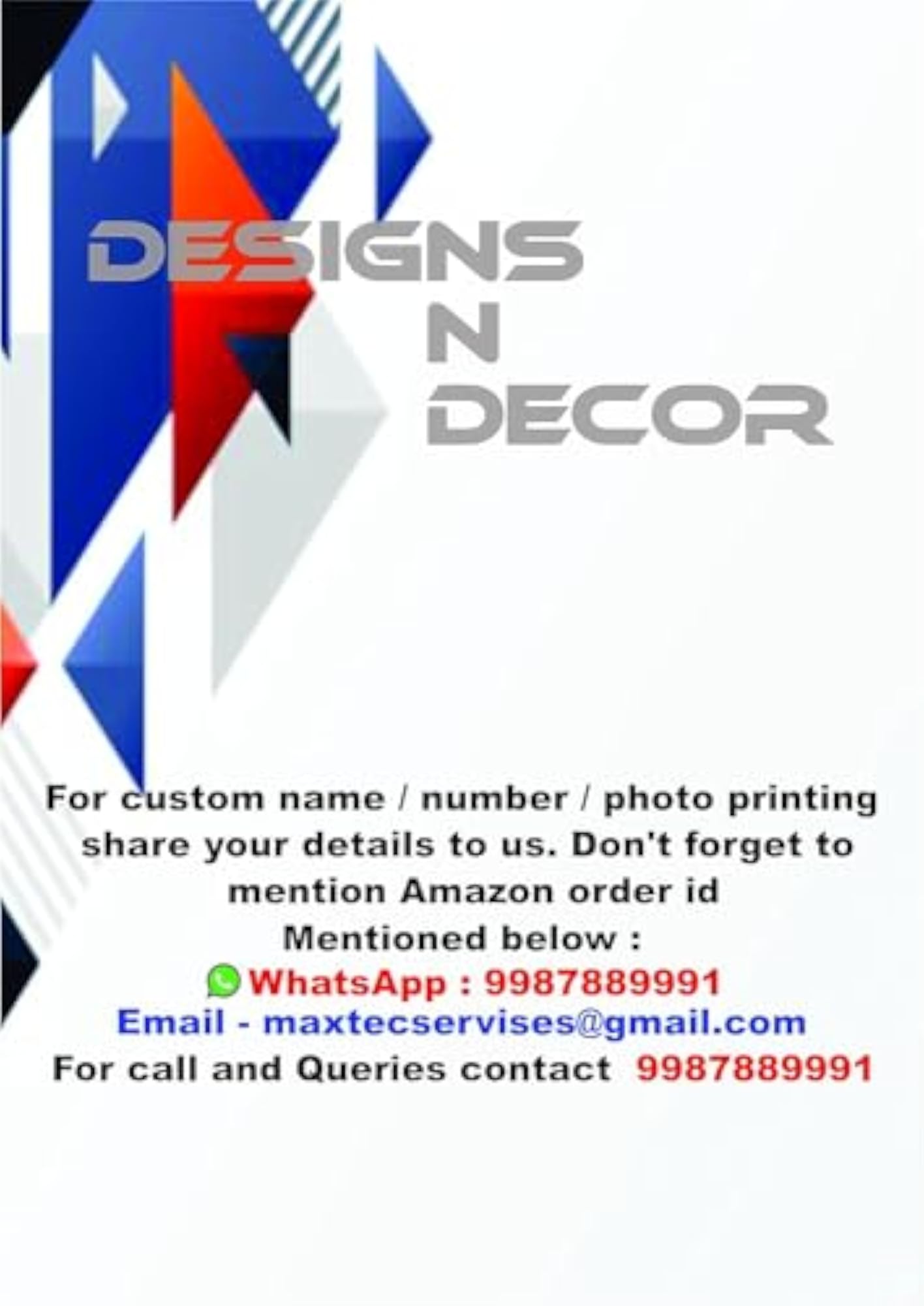 Personalized Acrylic Fully Weatherproof Laser Cut Name Plate