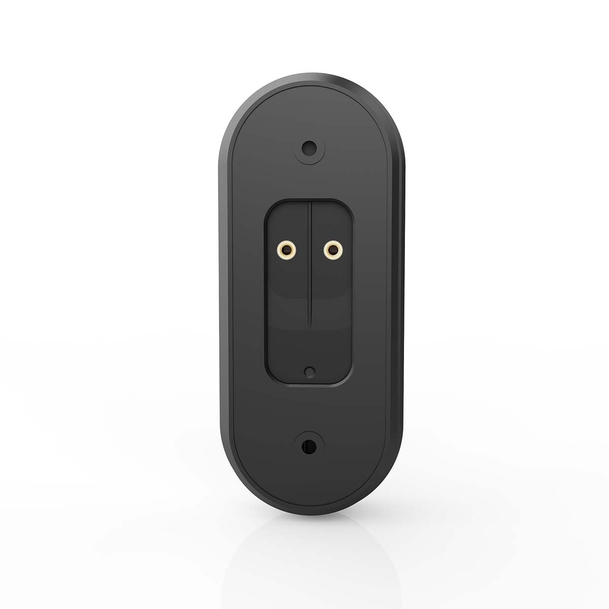 Nedis WIFICDP11BK | Timbre Inteligente con cámara Wi-Fi | 1080p Full HD | Visión Nocturna | Detección de Movimiento | Audio bidireccional | Almacenamiento microSD y Nube | Negro