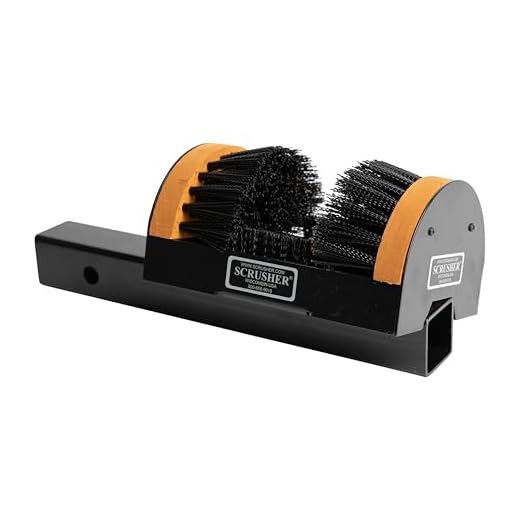 Portable Hitch Mounted Shoe Cleaner
