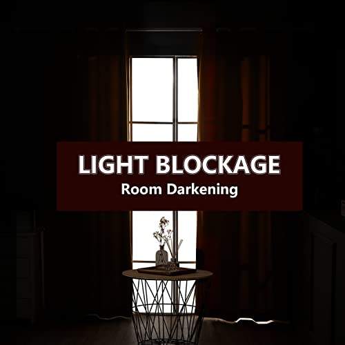 Rose Home Fashion Velvet Curtains For Living Room - Soft Luxury Thermal Insulated Curtains, Grommet Curtains, Set Of 2 Panels (50X84 Golden) #TOP3