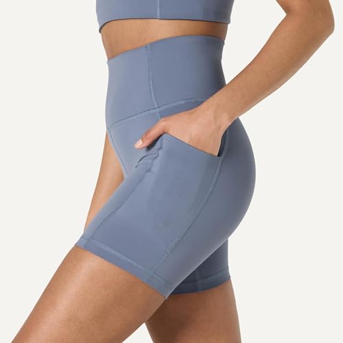 Image of Amazon Essentials Women's Active FormFlex Buttery Soft High Waist Biker Shorts