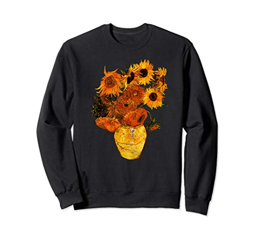 Van Gogh Sunflowers Tee Vintage Yellow Flowers Art Painting Sweatshirt Cover