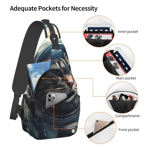 Mochila pequeña bandolera para senderismo unisex miniatura 4