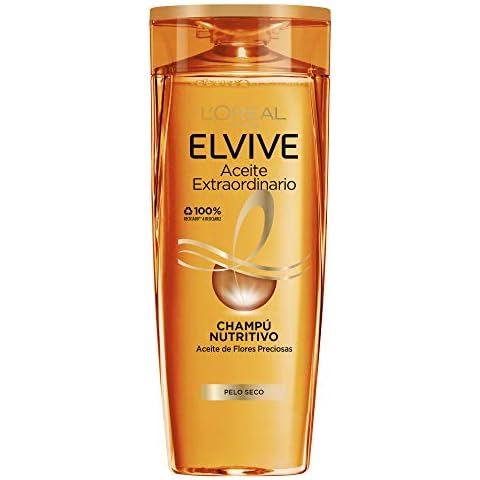 Champú Nutritivo L'Oreal Paris Elvive Aceite Extraordinario Pelo Seco Cover