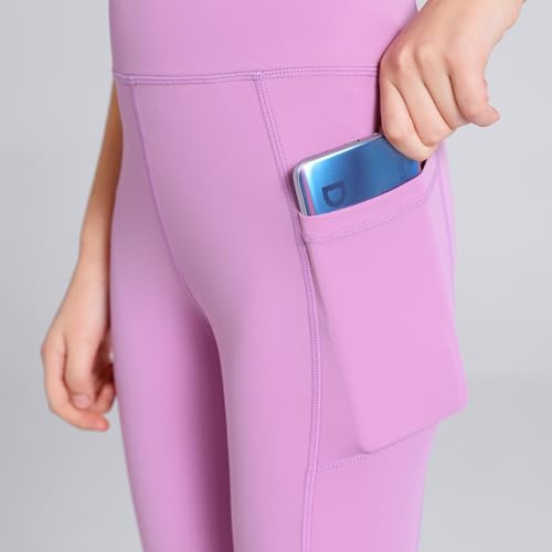 Girls Yoga Leggings Girls Athletic Leggings Training Bras Set Kids Gym Crop Tank Top Activewear Set for 5-13Years3