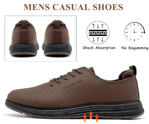 Men's Dress Shoes Patent Leather Tuxedo Shiny Glossy Wide Width Sneakers Casual Business Tennis Black Burgundy3