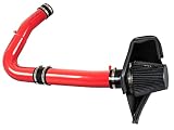 Ares Motorsports Cold Air Intake System with Heat Shield Kit + Filter Combo RED Compatible With Dodge Challenger/Dodge Charger/Chrysler 300 3.6L V6 2011-2016