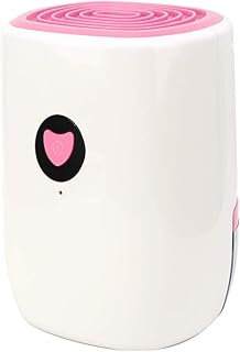 Dehumidifier Home Mini Basement 800Ml for Dry Drying Room Basement Dehumidifer Bedroom Basement Dehumidifiers (Pink)