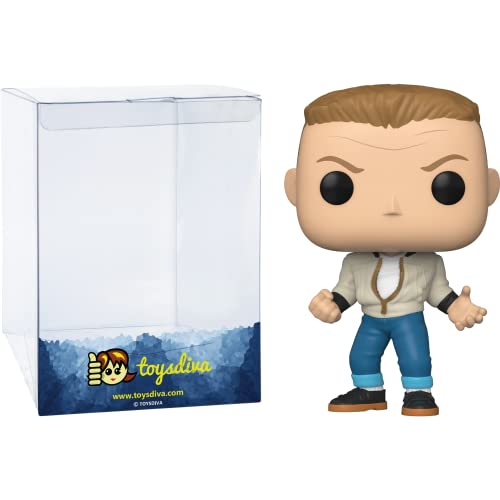 Sale Biff Tannen: P O P ! Movies Vinyl Figurine Bundle With 1 Compatible 'Toysdiva' Graphic Protector (963-48515 - B)