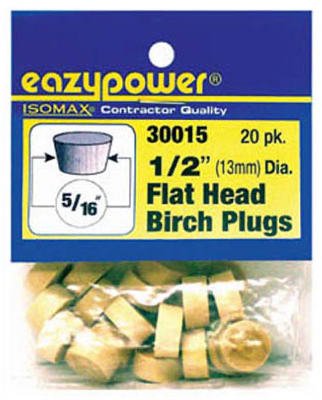 Eazypower Corp 39415 1/2" Flat Head Plug
