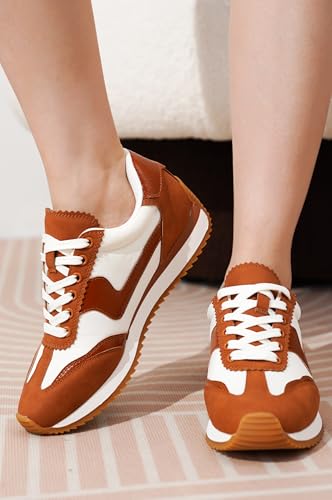Image of Project Cloud Fashion Sneakers for Women 2026 - Lightweight Lace-Up Shoes for Women with Memory Foam Insoles - Trendy Womens Shoes - Non-Slip, Comfortable Womens Sneakers (Madison)