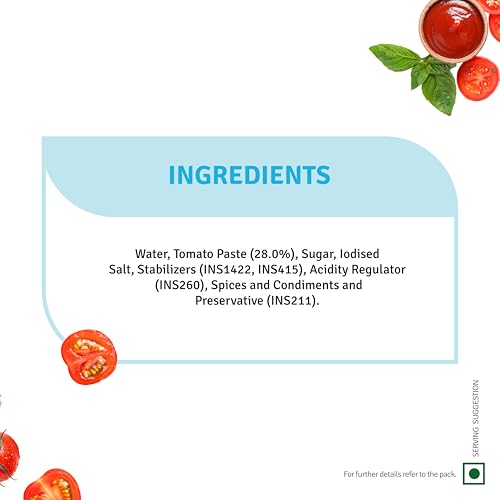 Image of Veeba Chef's Special Tomato Ketchup No Onion No Garlic (900G)