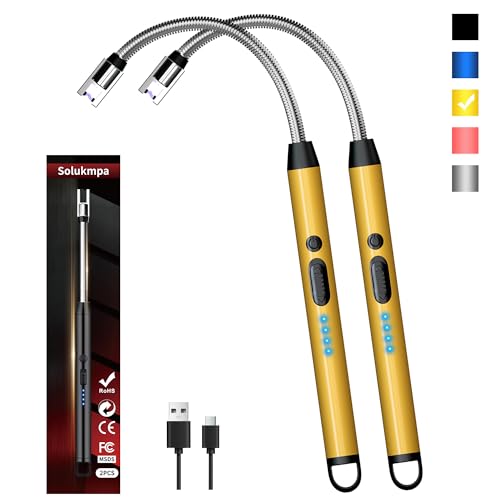 2-Pack Rechargeable USB Arc Lighter