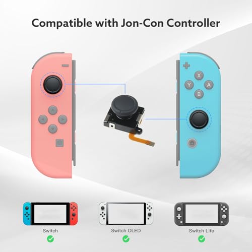 Image of BRONAL TMR Hall Effect Joystick Replacement for Switch JoyCon [2 Pack]