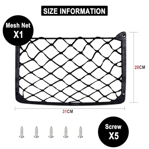 Filet de rangement de coffre pour bloquer les objets en Ducato - 7