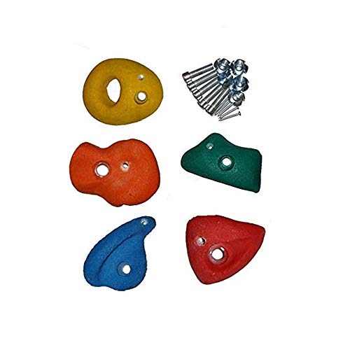 GK Klettersteine für Kletterwand, 5er Set, Größe: XL