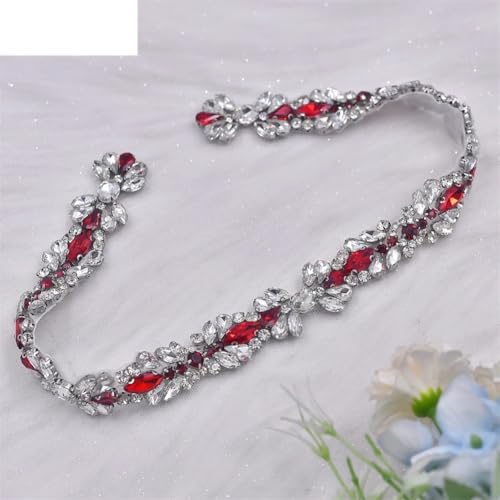 Rhinestones Wedding Belt Jewelry Belt Applique Accessory For Bridal Sash Women Banquet4