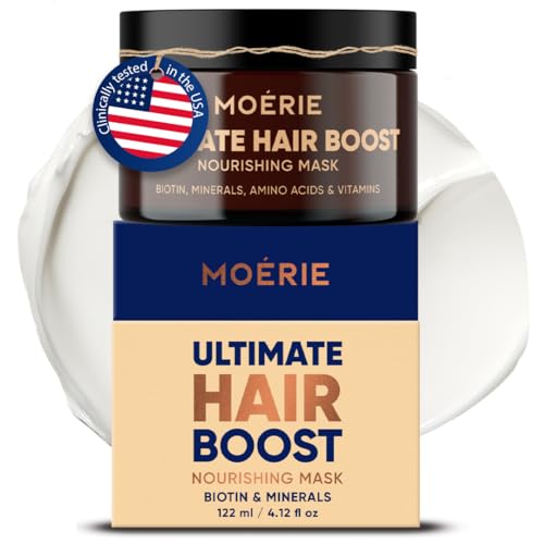 Moerie Hair Growth & Repair Mask - Restorative, Vegan-Friendly Treatment for Longer, Thicker, Fuller Hair - 100ml