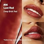 Melixir Vegan Lip Butter #06 Lust Red(Tinted) (+11 more colors) 0.13oz, Bee Free, Petrolatum Free, Deep Nourishing Plant-Based Vegan Chapstick, Vegan Lip Balm for Dry, Cracked and Chapped Lips - Image 3