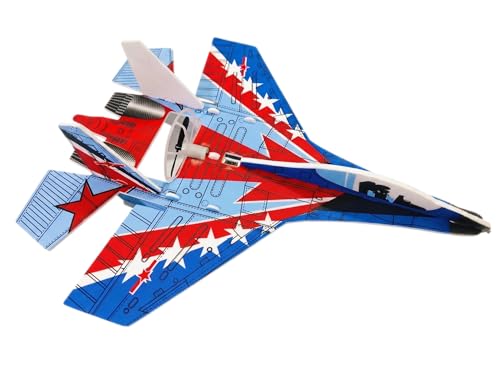 Image of Electric Glider Fighter Aircraft | Motorized Foam Plane for Teens (14+) | High-Speed Launch Aircraft Toy with EPP Foam Body, Automatic Glide Mode & 10-15 Sec Power Charge