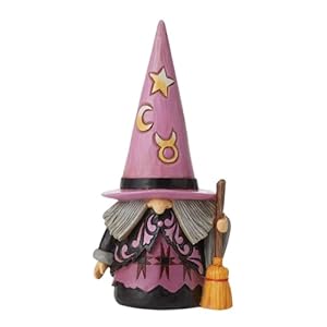 Enesco Jim Shore Heartwood Creek Halloween Witch Way Gnome Figurine, 6.5 Inch, Multicolor Enesco Jim Shore Heartwood Creek Halloween Witch Way Gnome Figurine 65 Inch Multicolor