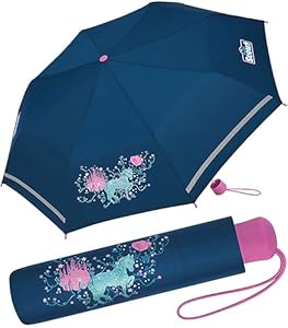 Scout Kinder-Taschenschirm mit reflektierendem Streifen Dreamworld