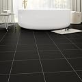 Peel and Stick Floor Tile 20-Pack 20 Sq.Ft Matte Pattern Flooring, 12" x 12" Self Adhesive Vinyl Flooring DIY for Kitchen, Bathroom, Laundry, Pure Black