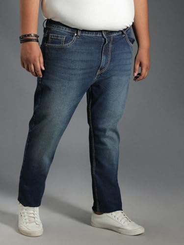 Image of HIGH STAR Men's Mid Rise Regular Jeans