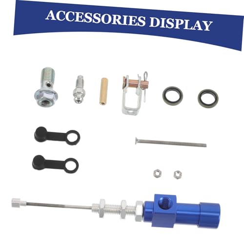 HORIALENCE Kit Hydraulique de Levier Embrayage Durable avec Cylindre et Pompe de Frein Fonctionnement Fatigue Main Compatible Atv Pit Bike Scooter