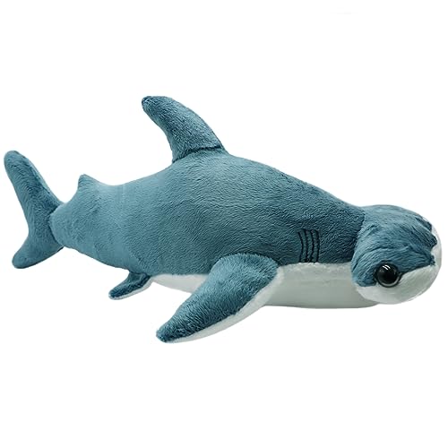 ELAINREN Big Hammerhead Shark Stuff Soft Pillow Giant Plush Shark Toy/39'' - image 6