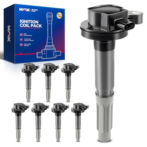 Image of KAX Pack of 8 Ignition Coil Set for Ford F-150 2016-2017 5.0L, Mustang 2016-2017 5.0L, UF824