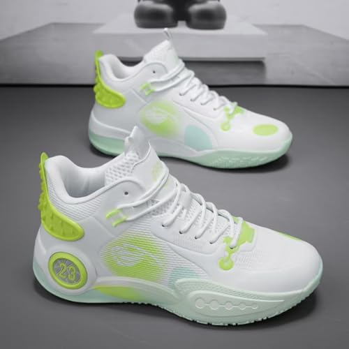 Womens Fashion Lace Up Arch Support Basketball Shoes Breathable Non Slip Comfortable High Top Sneakers Running Walking Tennis Shoes3