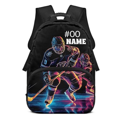 YEXIATODO Baseball Custom Bookbag for Boys Middle School Backpack 5Th Grade Kids Primary School Back Pack with Adjustable Straps Cartoon Suitable for Travel Camping