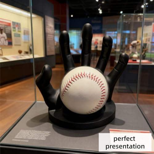 Baseball Display Stand, Softball Display Stand, Baseball Room Decor, Study Furniture, Halloween Gothic Decor, Transparent Baseball Stand (with UV-Resistant Acrylic) by ZHYPFF - Image 7